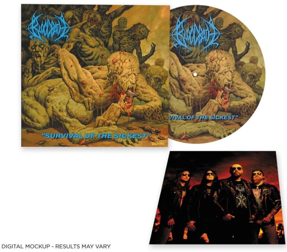 Bloodbath - Survival of the Sickest 2025 Reissue, Indie Exclusive, Napalm, Picture Vinyl, LP