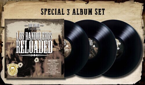 Don Omar - Bandoleros Reloaded 3 LPs