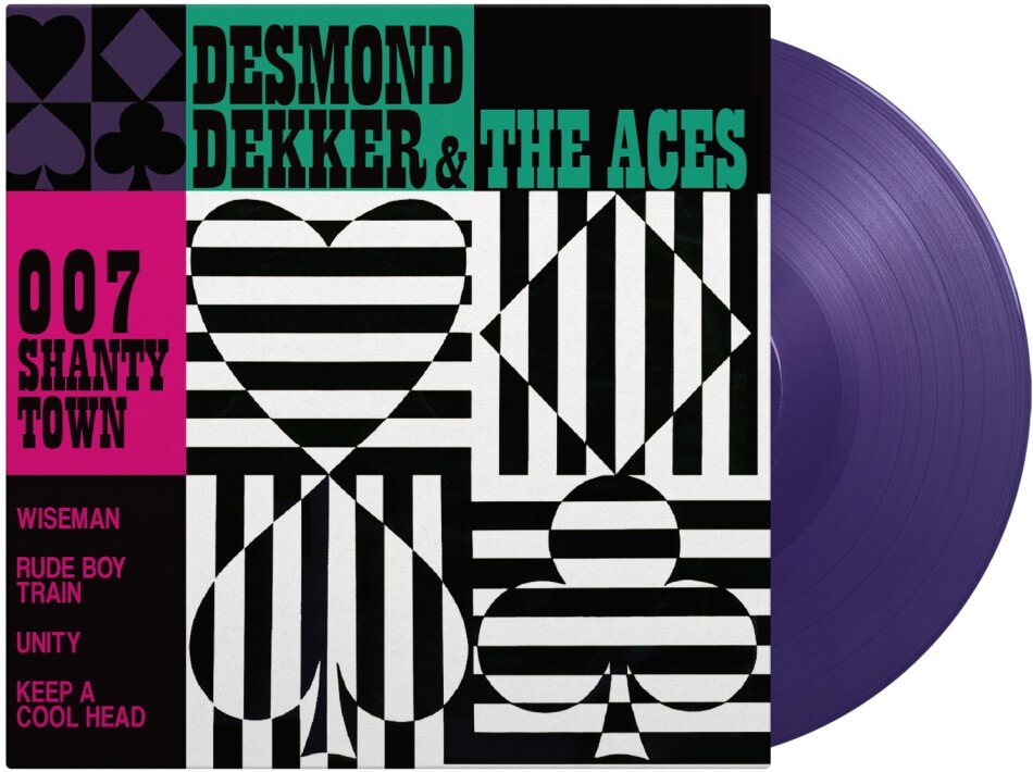 Desmond Dekker & The Aces - 007 Shanty Town 2025 Reissue, Music On Vinyl, Limited Edition, Purple Vinyl, LP