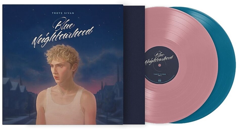Troye Sivan - Blue Neighbourhood - Ten Years On 2026 Reissue, EMI, + Poster, 10th Anniversary Edition, Limited Edition, Blush Pink/Blue Vinyl, 2 LPs