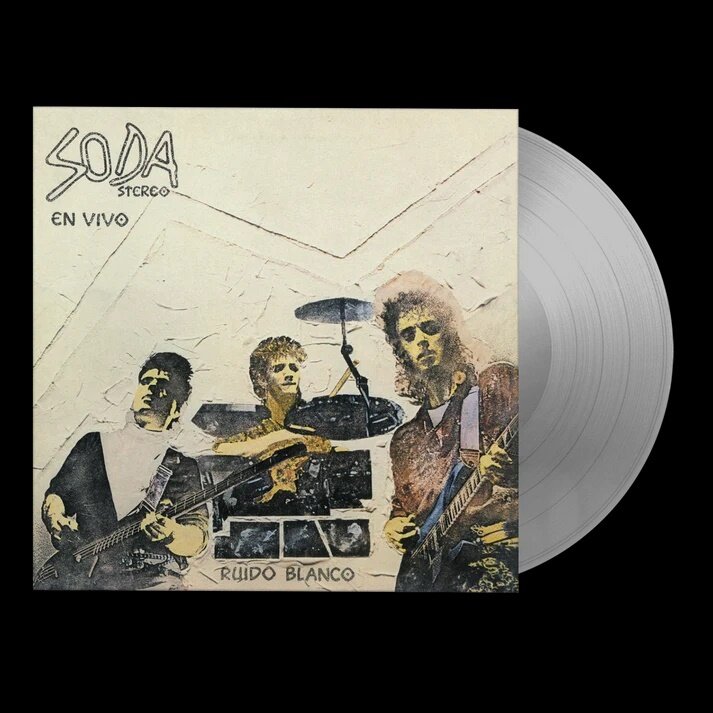 Soda Stereo - Ruido Blanco En Vivo 2026 Reissue, Music On Vinyl, Limited to 2000 Copies, Transparent Vinyl, LP