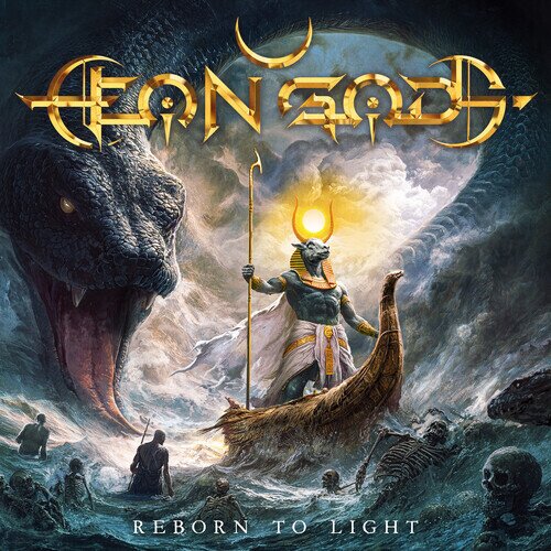 Aeon Gods - Reborn To Light Limited Edition, Turquoise / Transparent Vinyl, LP