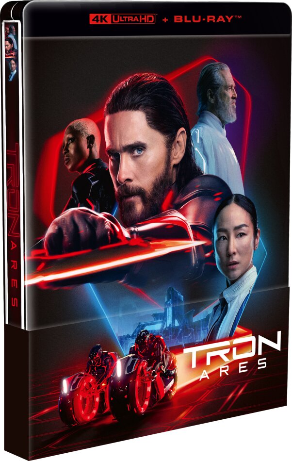 Tron: Ares (2025) Édition Limitée, Steelbook, 4K Ultra HD + Blu-ray
