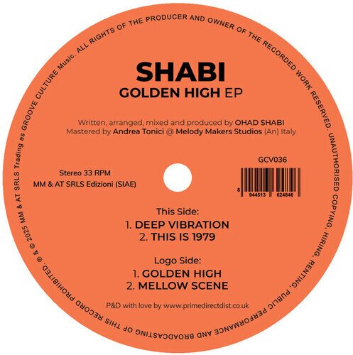 Shabi - Golden High 12" Maxi