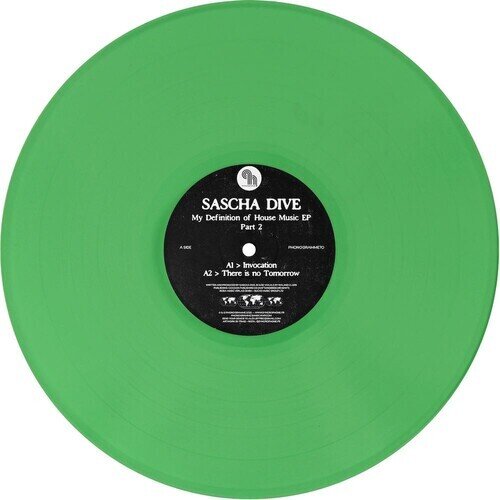 Sascha Dive - My Definition Of House Music Vol. 2 Green Vinyl, 12" Maxi