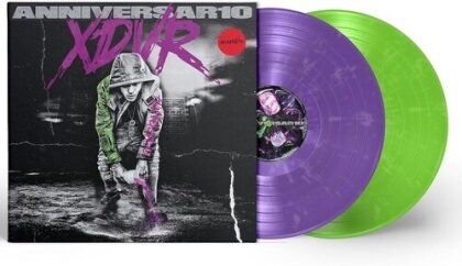 Sfera Ebbasta - XDVR Reloaded (2025 Reissue, 10th Anniversary Edition, Purple / Green Vinyl, LP)