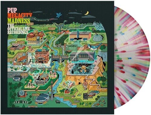 Pup - Megacity Madness (The Official Live Recordings) Limited Edition, Splatter Vinyl, LP