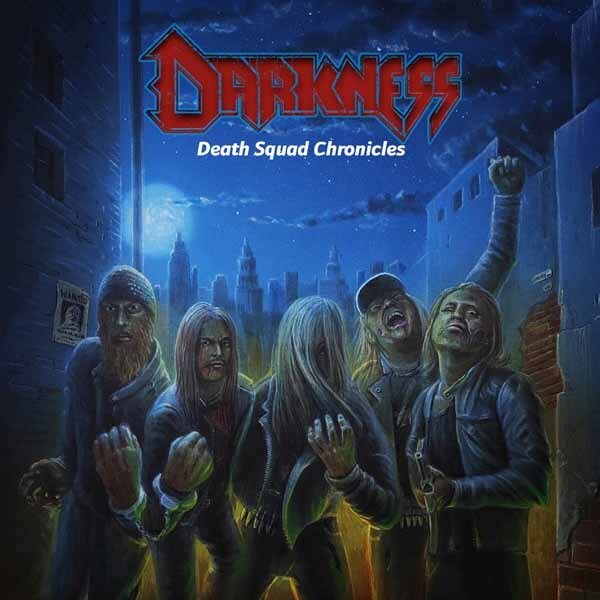 Darkness (Metal) - Death Squad Chronicles Blue Vinyl, LP