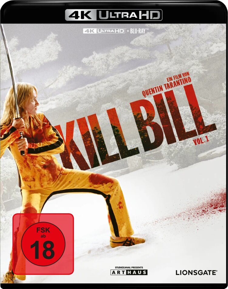 Kill Bill - Vol. 1 (2003) 4K Ultra HD + Blu-ray