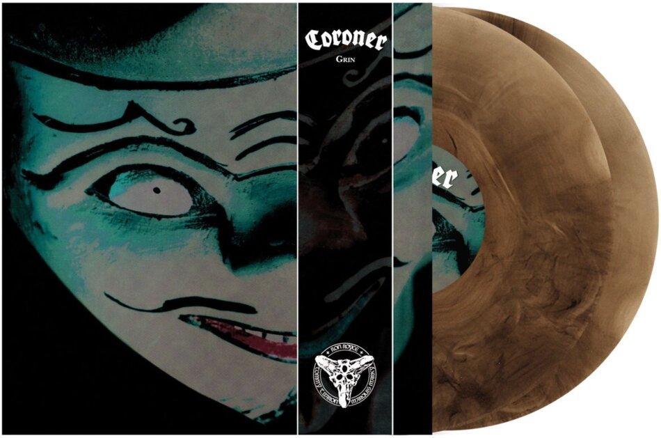 Coroner - Grin 2026 Reissue, Listenable Records, Marbled Vinyl, LP