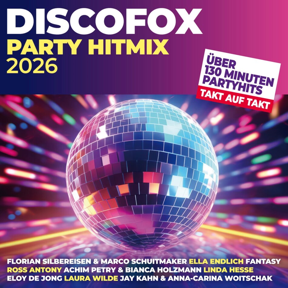 Discofox Party Hitmix 2026 2 CDs