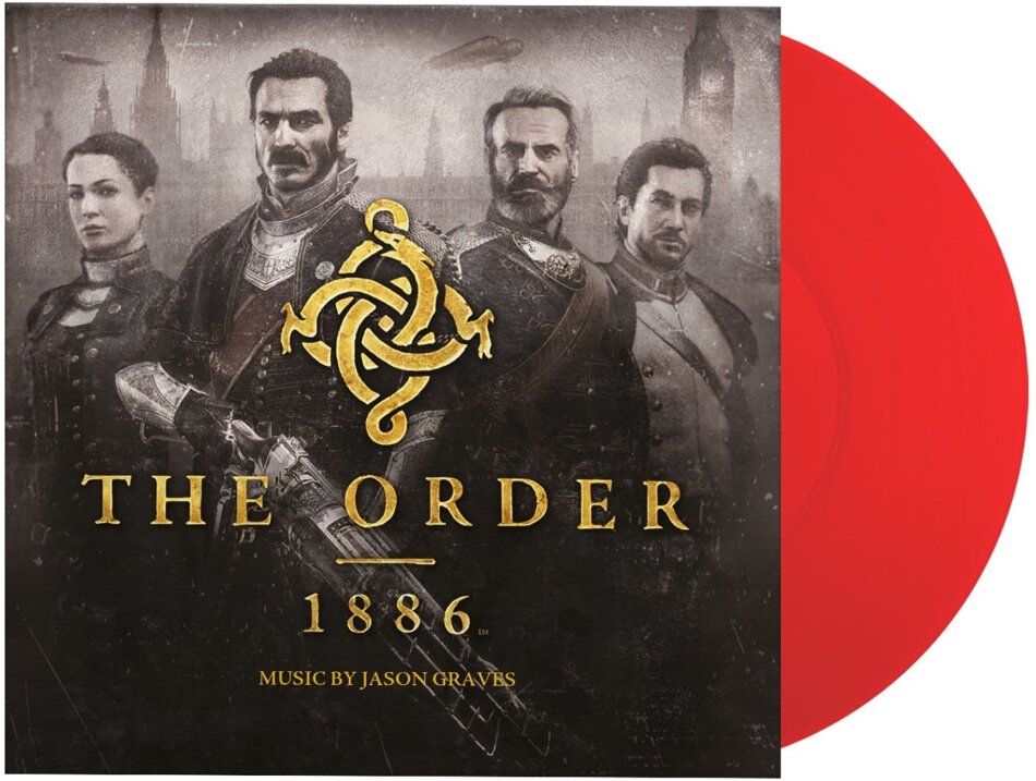 Jason Graves - The Order: 1886 - OST Game Music On Vinyl, Red Vinyl, LP