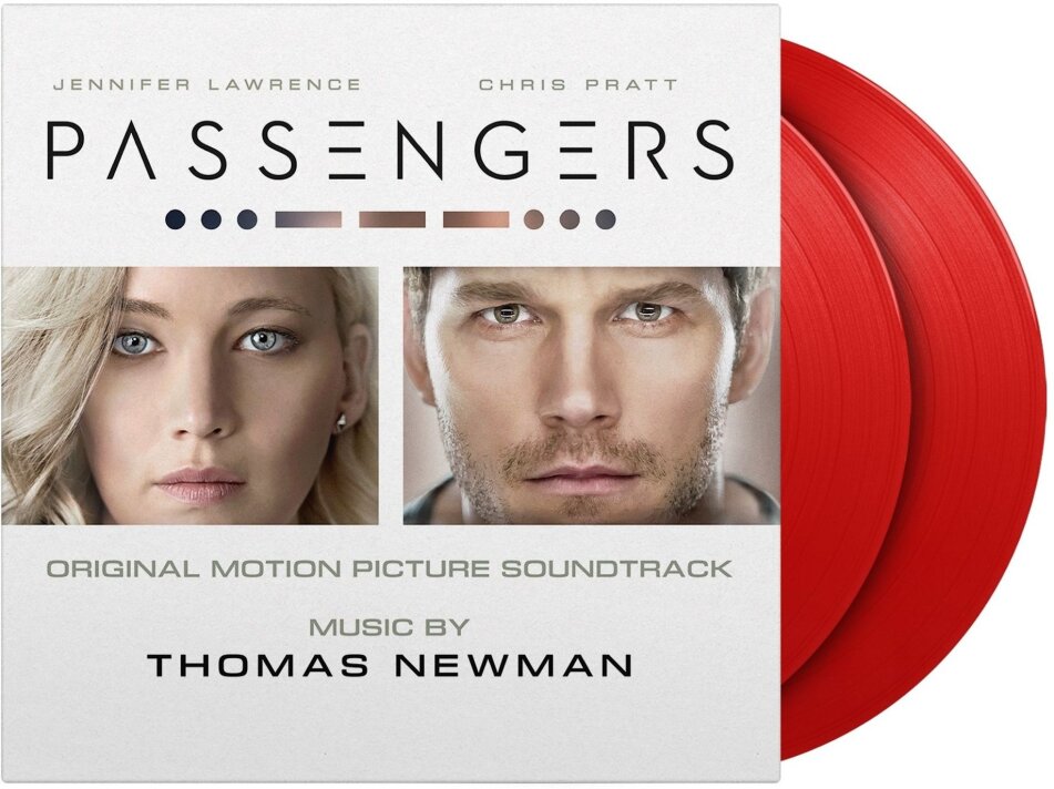 Thomas Newman - Passengers - OST 2026 Reissue, Music On Vinyl, 10th Anniversary Edition, Red Vinyl, 2 LPs