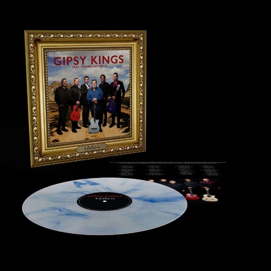 Gipsy Kings feat. Tonino Baliardo - Historia White/Blue Marble Vinyl, LP