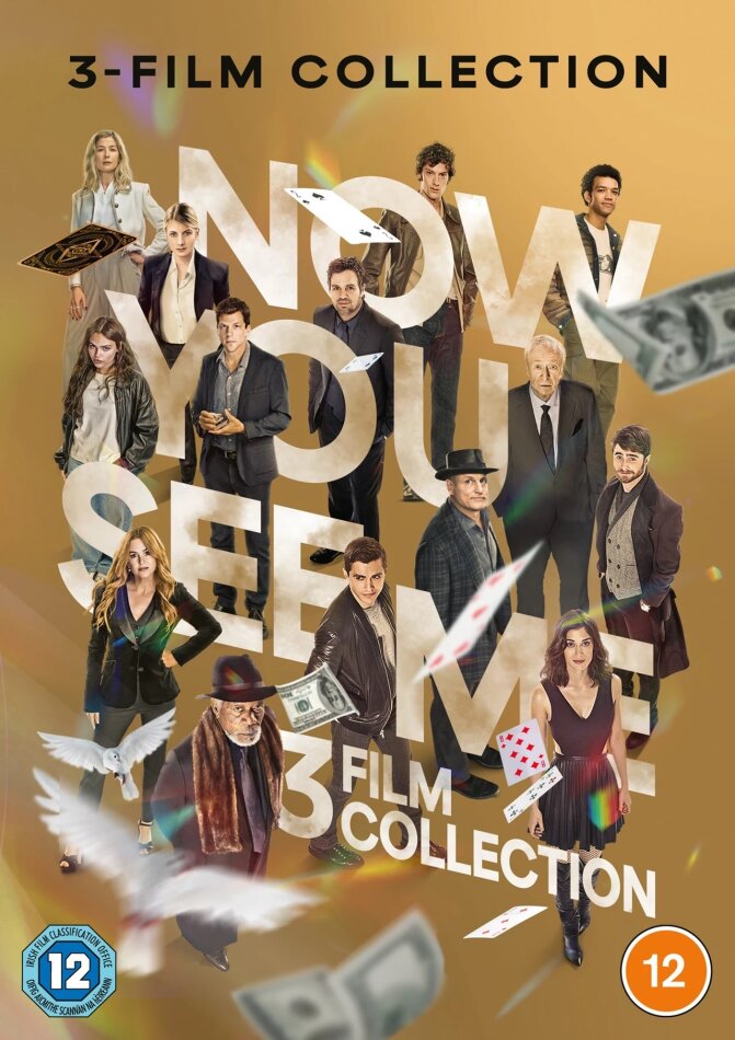 Now You See Me 1-3 - 3-Film Collection 3 DVDs