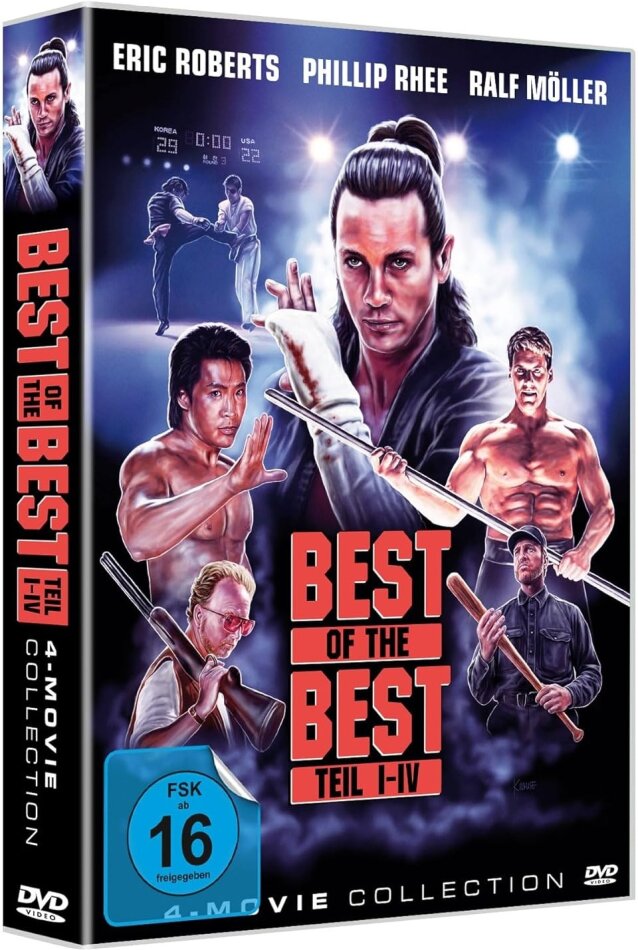 Best of the Best - Teil 1-4 4-Movie Collection, 4 DVDs