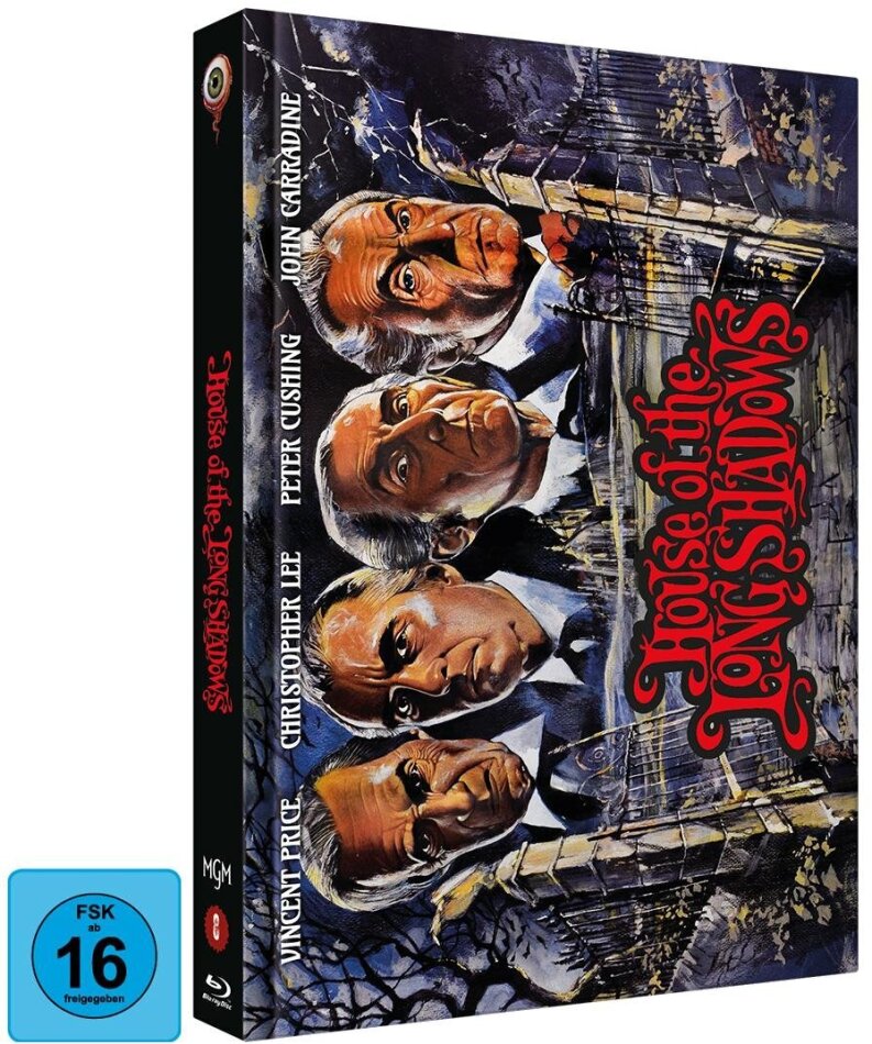 Das Haus der langen Schatten (1983) Cover B, Pete Walker Collection, Limited Edition, Mediabook, Blu-ray + DVD