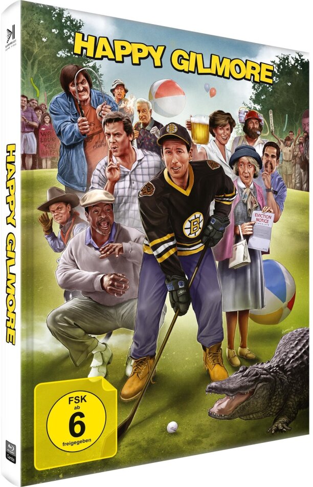 Happy Gilmore (1996) Cover A, Edizione Limitata, Mediabook, 2 Blu-ray