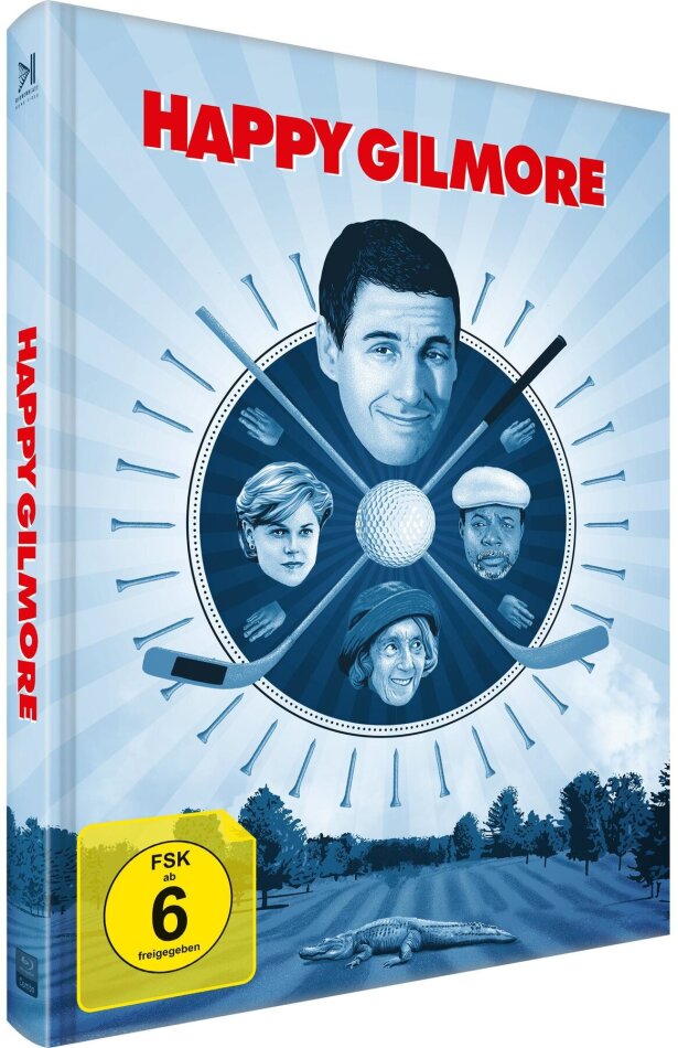 Happy Gilmore (1996) Cover B, Edizione Limitata, Mediabook, 2 Blu-ray
