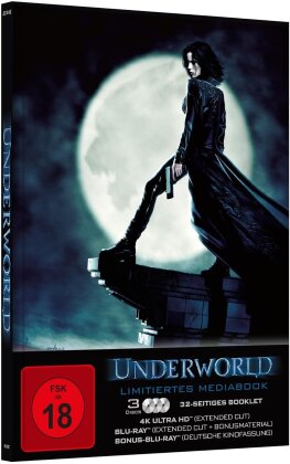 Underworld (2003) (Extended Edition, Limited Edition, Mediabook, 4K Ultra HD + Blu-ray)