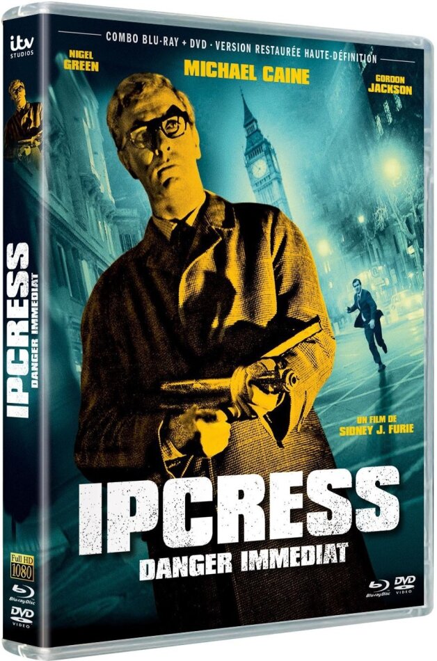 Ipcress - Danger immédiat (1965) Blu-ray + DVD