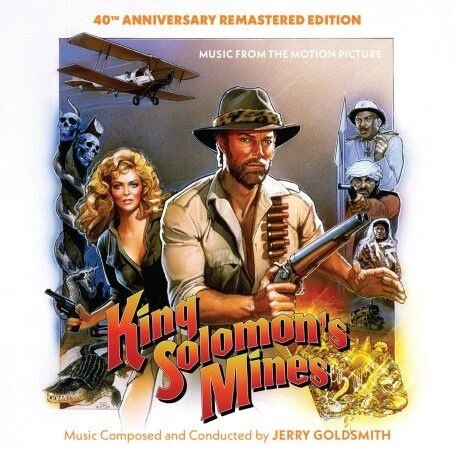Jerry Goldsmith - King Solomon's Mines - OST 2025 Reissue, 40th Anniversary Edition, Limited Edition, Remastered