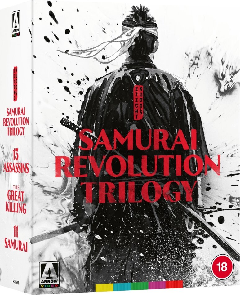 Eiichi Kudo's Samurai Revolution Trilogy - 13 Assassins / The Great Killing / 11 Samurai Edizione Limitata, 3 Blu-ray