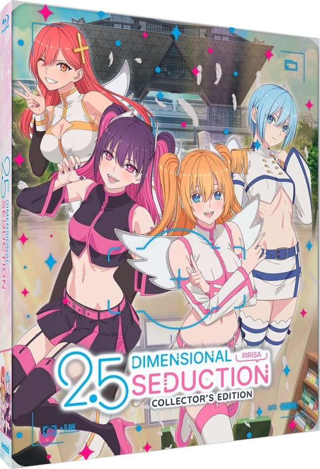 2.5 Dimensional Seduction - Season 1 Limited Edition, Steelbook, 3 Blu-rays