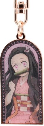 Porte-Clef Lenticulaire - Nezuko Kamado - Demon Slayer - 4 cm