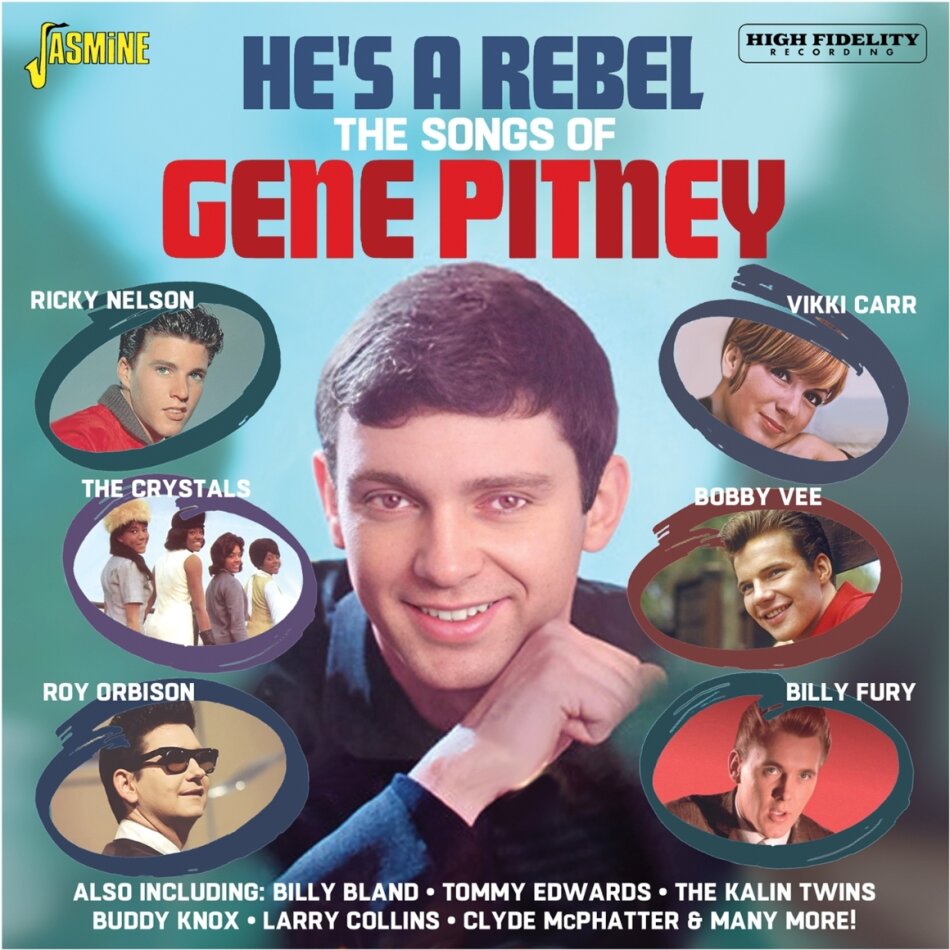He's A Rebel: The Songs Of Gene Pitney Jasmine Records