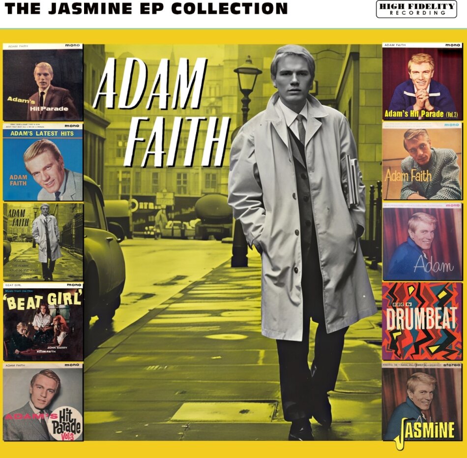 Adam Faith - Jasmine Ep Collection Jasmine Records