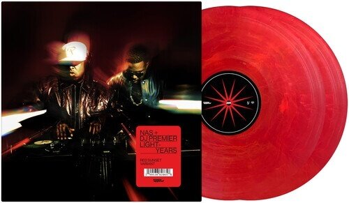 Nas & DJ Premier (Gang Starr) - Light-Years Red Vinyl, 2 LPs