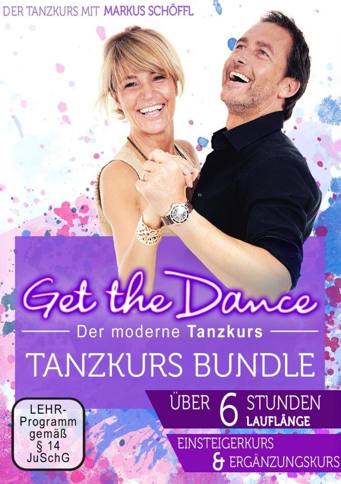 Get the Dance - Der moderne Tanzkurs - Tanzkurs Bundle 4 DVDs