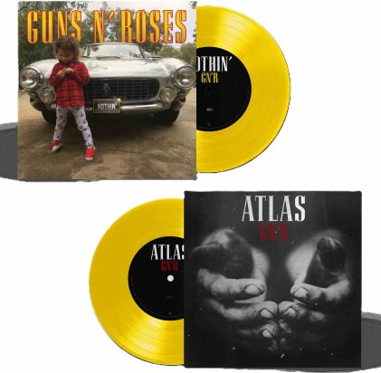 Guns 'N' Roses - Nothin'/Atlas (&Eacute;dition Limit&eacute;e, Canary Yellow Vinyl, 7" Single)