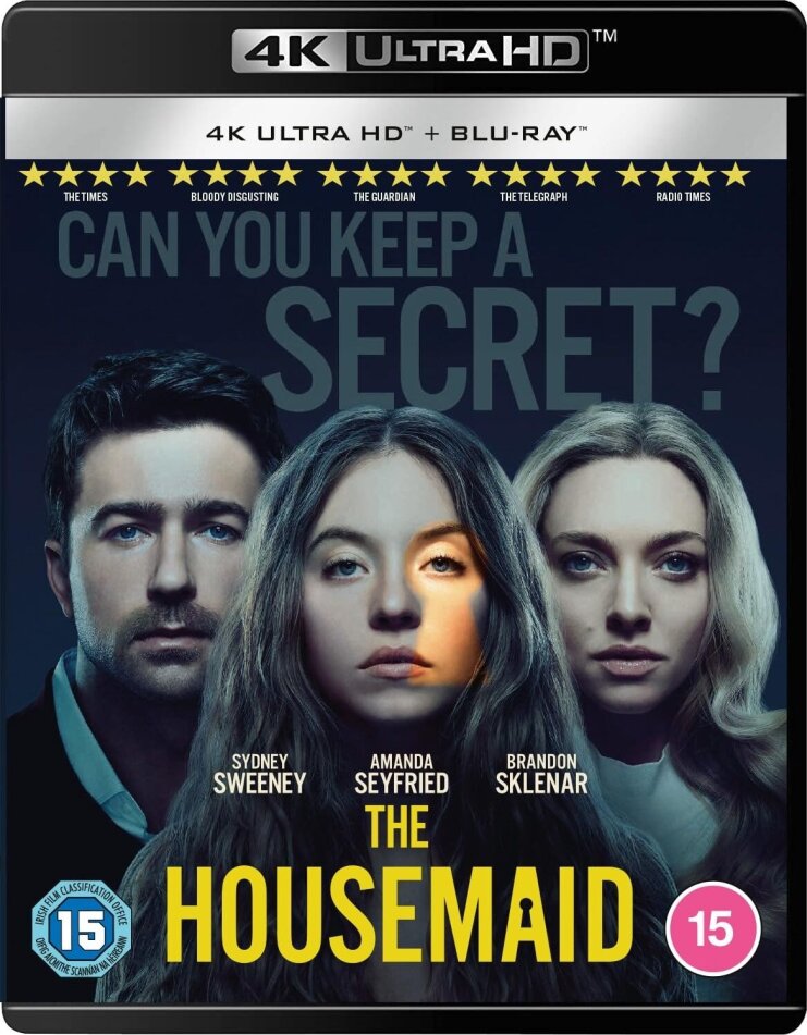 The Housemaid (2025) 4K Ultra HD + Blu-ray
