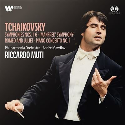 Peter Iljitsch Tschaikowsky (1840-1893), Riccardo Muti, Andrei Gavrilov & Philharmonia Orchestra - Sinfonien 1-6, Manfred, Romeo & Juliet, Piano Concerto No. 1 (Hybrid SACD + 4 SACDs)