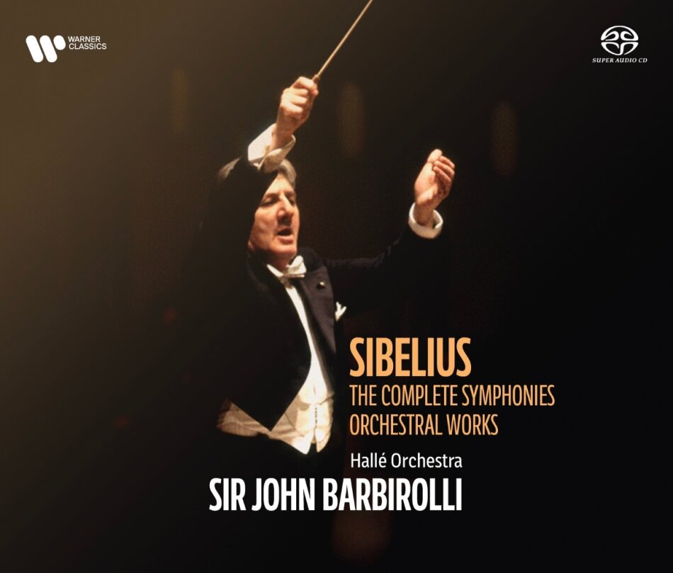 Jean Sibelius (1865-1957), Sir John Barbirolli & Hallé Orchestra - The Complete Symphonies Hybrid SACD + 5 SACDs