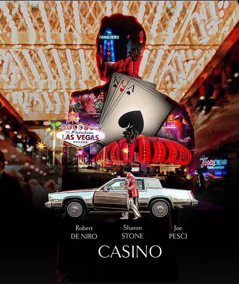 Casino (1995) Collector's Edition, Limited Edition, Steelbook, 4K Ultra HD + Blu-ray