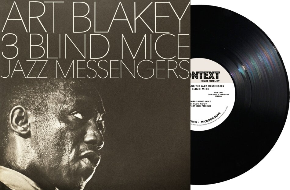 Art Blakey - Three Blind Mice 2026 Reissue, Second Records, LP