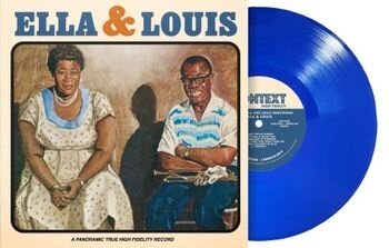 Ella Fitzgerald & Louis Armstrong - Ella & Louis 2026 Reissue, Second Records, Deluxe Edition, Blue Vinyl, LP