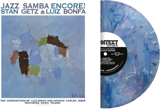 Stan Getz & Luiz Bonfa - Jazz Samba Encore! 2026 Reissue, Second Records, Deluxe Edition, Blue Marble Vinyl, LP