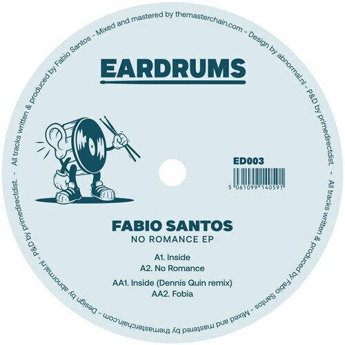 Fabio Santos - No Romance 12" Maxi