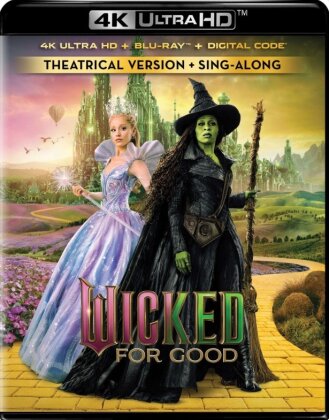Wicked: Part 2 - For Good (2025) (Sing-Along Edition, Cinema Version, 4K Ultra HD + Blu-ray)