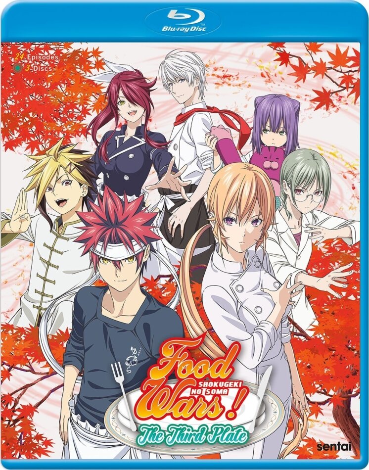 Food Wars! The Third Plate - Complete Collection 3 Blu-ray
