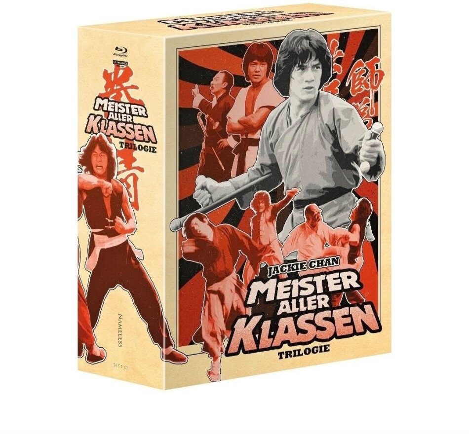 Meister aller Klassen Trilogie Cover B, Slipcase, Limited Edition, Mediabook, 3 4K Ultra HDs + 3 Blu-rays