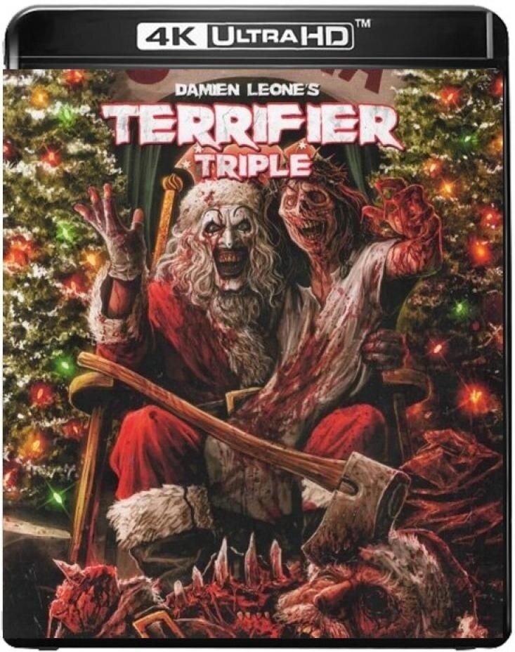 Terrifier Triple 2 4K Ultra HDs + Blu-ray