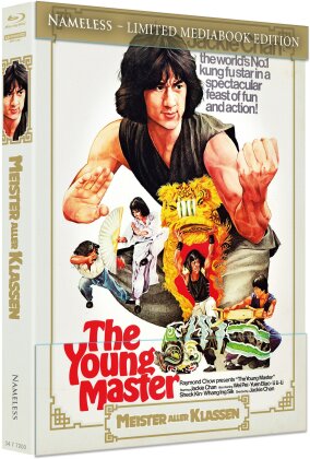 The Young Master - Meister aller Klassen (1980) (Cover A, Limited Edition, Mediabook, 4K Ultra HD + Blu-ray)
