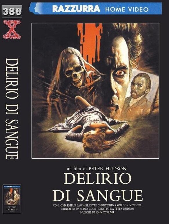 Delirio di sangue (1988) Grosse Hartbox, Cover A, Limited Edition