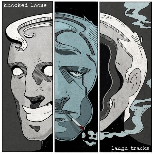 Knocked Loose - Laugh Tracks 2026 Reissue, Pure Noise Records, Bone w Rainbow Splatter Vinyl, LP