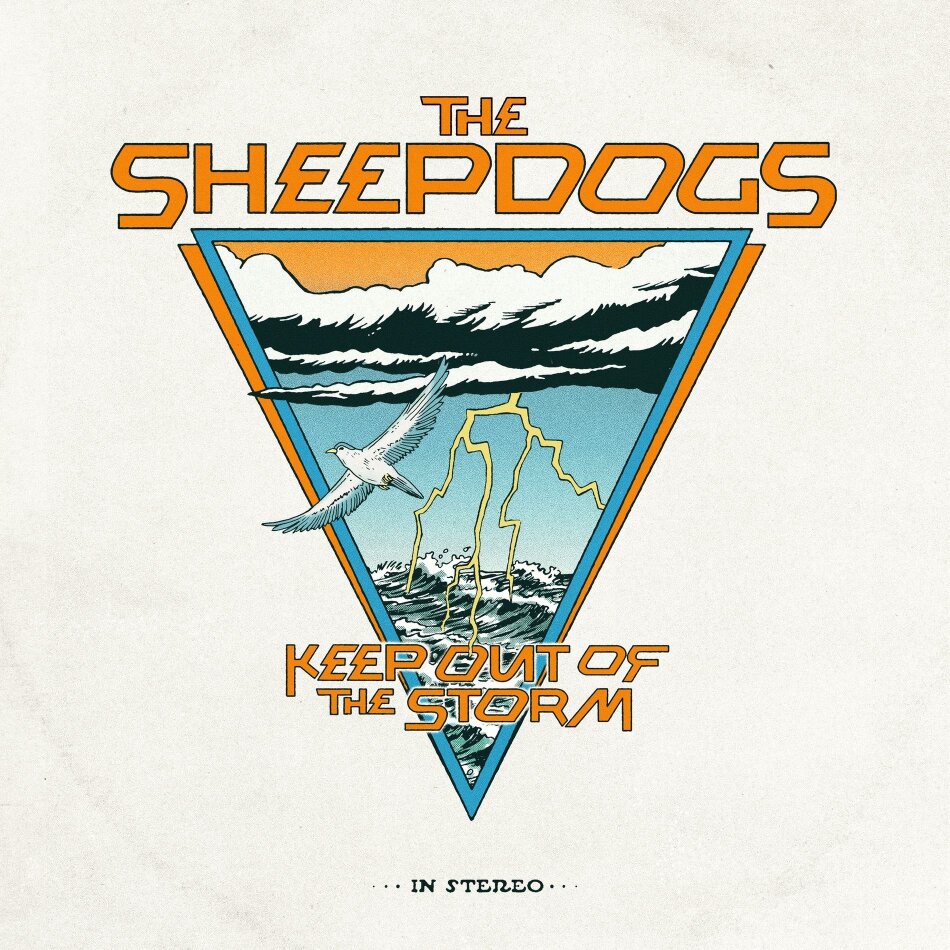 The Sheepdogs - Keep Out Of The Storm Indie, Turbulent Orange Splatter Vinyl, LP